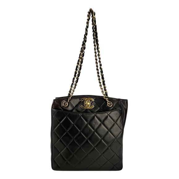 Chanel Vintage Matelasse Leather Shoulder Bag - Picture 1 of 11